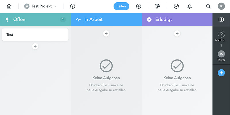 Meistertask Test